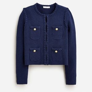 J.Crew Bouclé Cardigan Odette Lady Jacket NWOT
